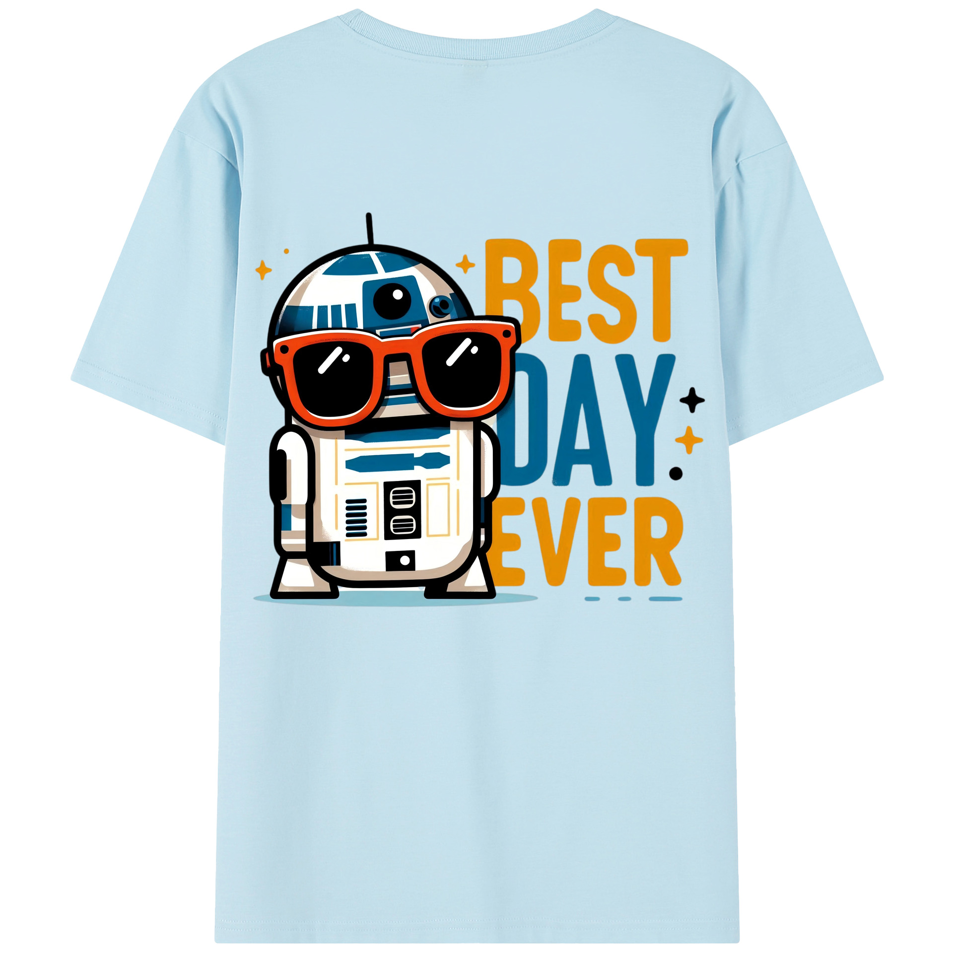 （画像用） スター・ウォーズ Star Wars 綿100％半袖Tシャツ（背面プリント）